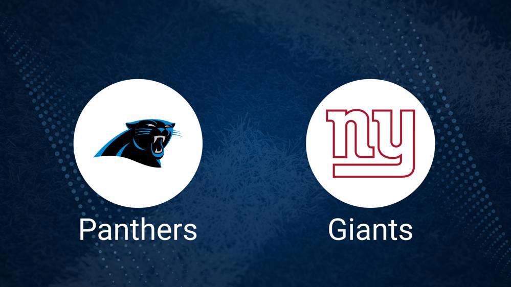 Panthers vs. Giants: Odds, Moneyline, and Spread - Week 10