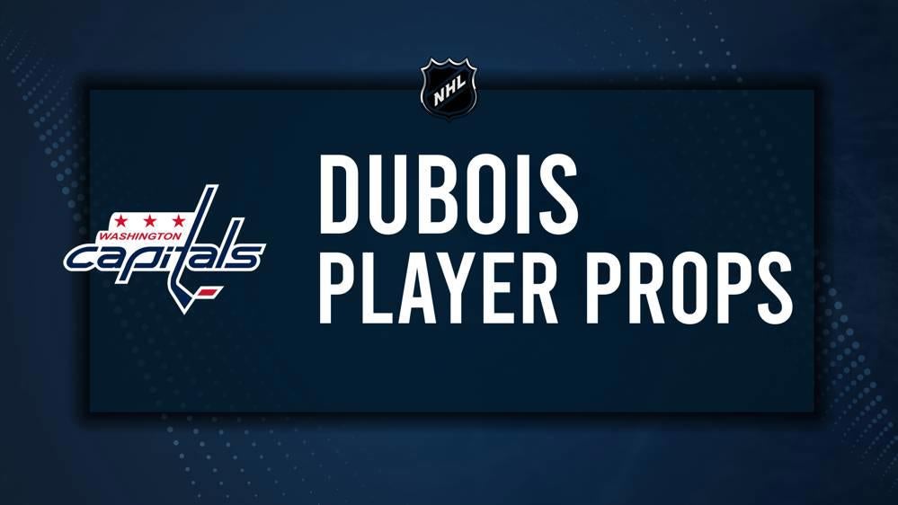 Pierre-Luc Dubois Player Prop Bets for the Capitals vs. Hockey Club Game - November 18