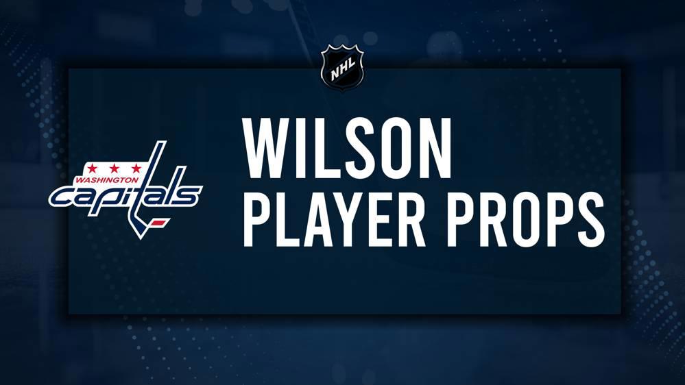 Tom Wilson Player Prop Bets for the Capitals vs. Islanders Game - November 29