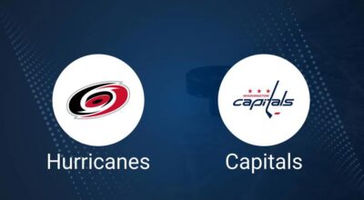 Where to Watch Carolina Hurricanes vs. Washington Capitals on TV or Streaming Live - November 3