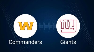 Where to Watch Commanders vs. Giants on TV or Streaming Live - Nov. 3