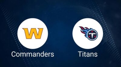 Where to Watch Commanders vs. Titans on TV or Streaming Live - Dec. 1