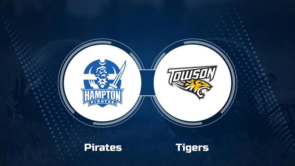 Where to Watch Hampton vs. Towson on TV or Streaming Live - Nov. 9