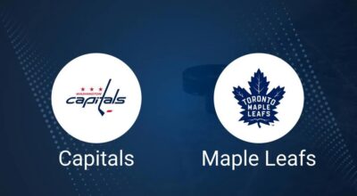 Where to Watch Washington Capitals vs. Toronto Maple Leafs on TV or Streaming Live - November 13