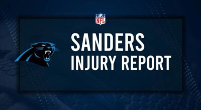 Will Ja'Tavion Sanders Play in Week 13? NFL Injury Status, News & Updates