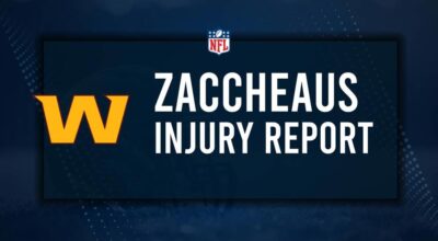 Will Olamide Zaccheaus Play in Week 9? NFL Injury Status, News & Updates