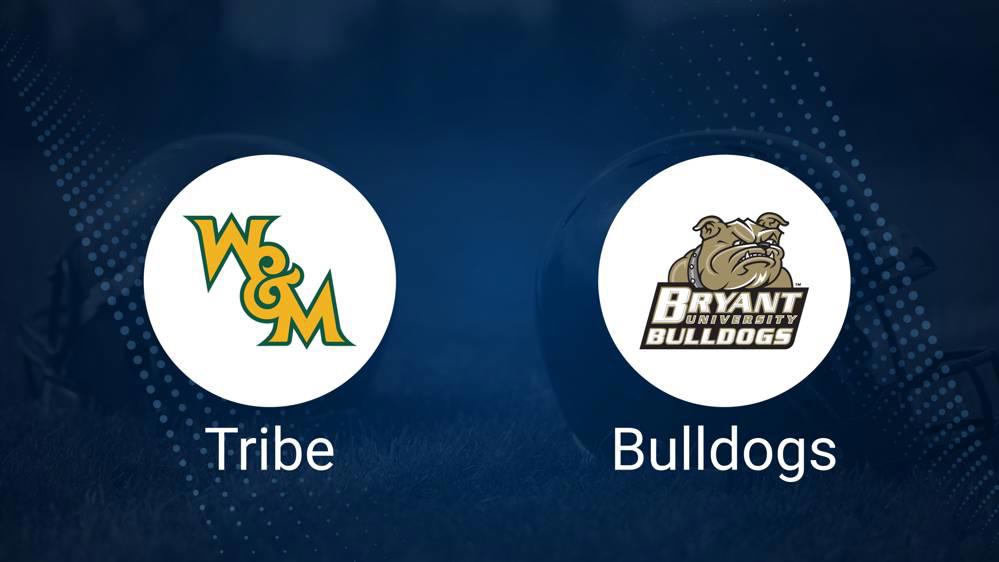 William & Mary vs. Bryant Predictions & Picks: Odds, Moneyline, Spread - Saturday, Nov. 16