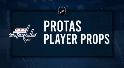 Aliaksei Protas Player Prop Bets for the Capitals vs. Bruins Game - December 23