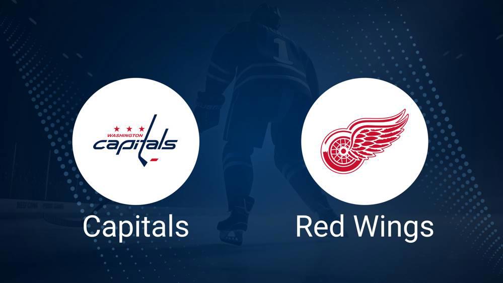 Capitals vs. Red Wings Injury Report Today - December 29