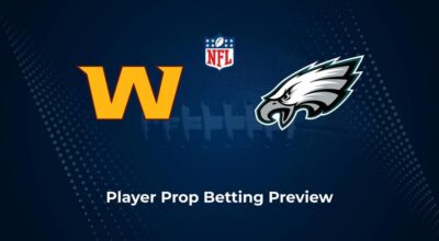 Commanders vs. Eagles Player Props & Odds – Week 16