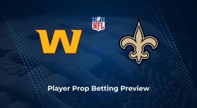 Commanders vs. Saints Player Props & Odds – Week 15