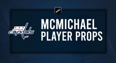 Connor McMichael Player Prop Bets for the Capitals vs. Kings Game - December 22