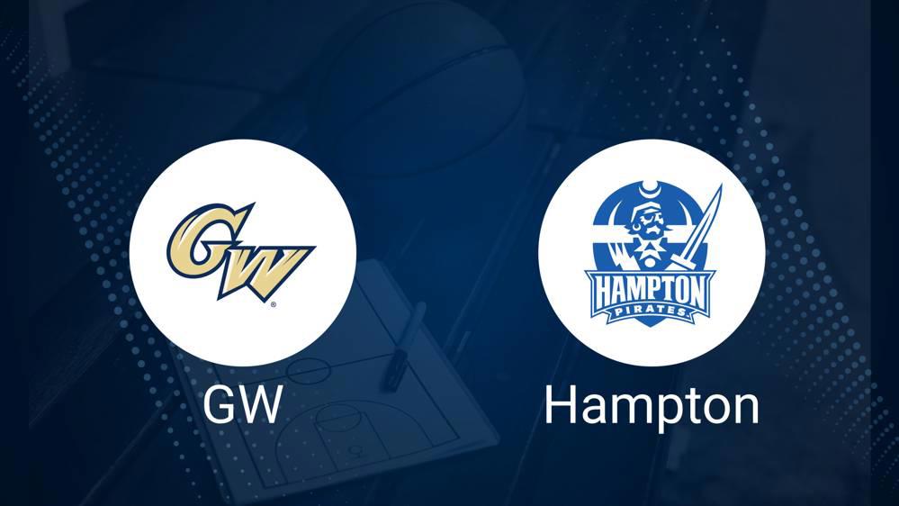 How to Watch George Washington vs. Hampton Women's Basketball on TV or Live Stream - December 21