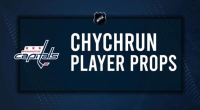 Jakob Chychrun Player Prop Bets for the Capitals vs. Red Wings Game - December 29