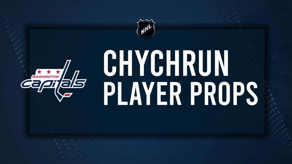 Jakob Chychrun Player Prop Bets for the Capitals vs. Red Wings Game - December 29