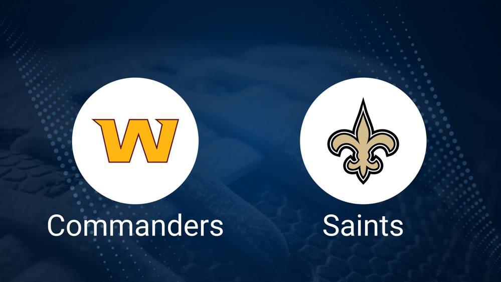 Where to Watch Commanders vs. Saints on TV or Streaming Live - Dec. 15