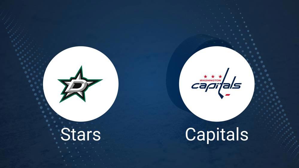 Where to Watch Dallas Stars vs. Washington Capitals on TV or Streaming Live - December 16