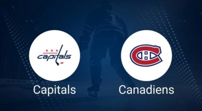 Where to Watch Washington Capitals vs. Montreal Canadiens on TV or Streaming Live - December 7