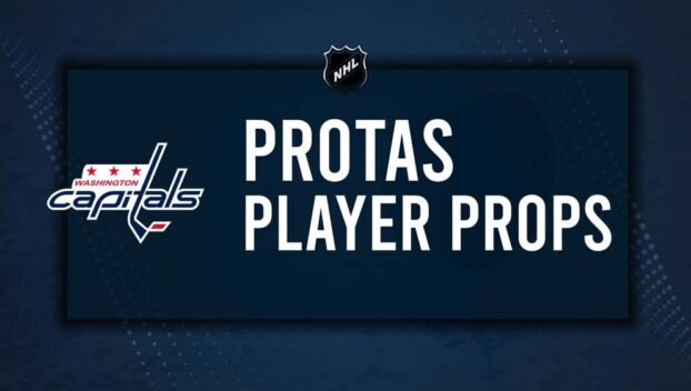 Aliaksei Protas Player Prop Bets for the Capitals vs. Ducks Game - January 14