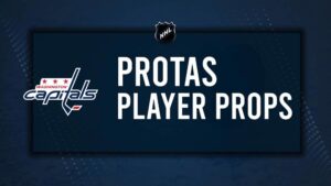 Aliaksei Protas Player Prop Bets for the Capitals vs. Predators Game - January 11