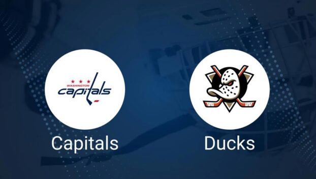 Capitals vs. Ducks Injury Report Today - January 14