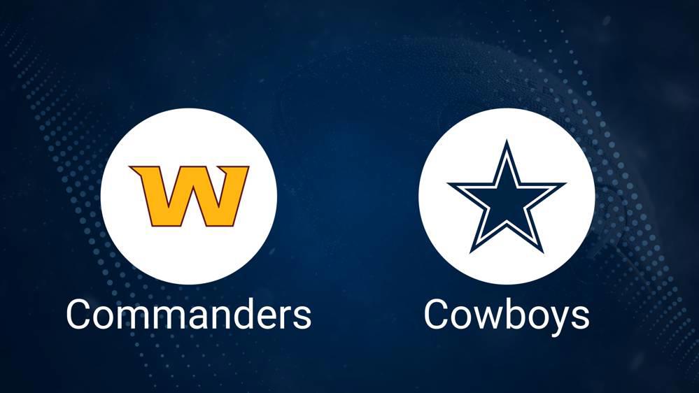 Commanders vs. Cowboys: Odds, Moneyline, and Spread - Week 18