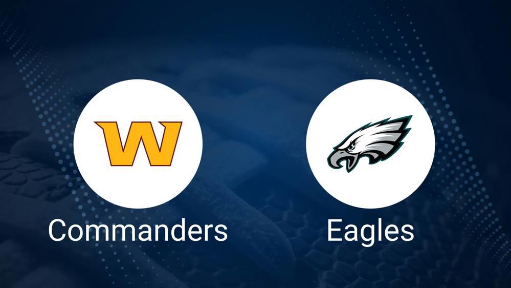 Commanders vs. Eagles: Odds, Moneyline, and Spread - NFL Playoffs