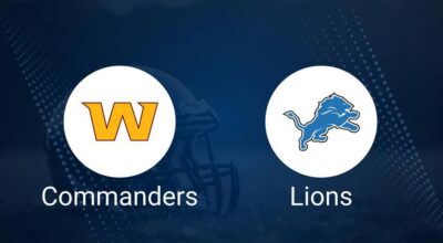 Commanders vs. Lions: Odds, Moneyline, and Spread - NFL Playoffs