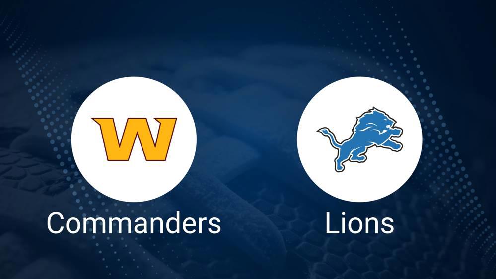 Commanders vs. Lions Predictions & Picks: Odds, Moneyline, Spread - Divisional Round