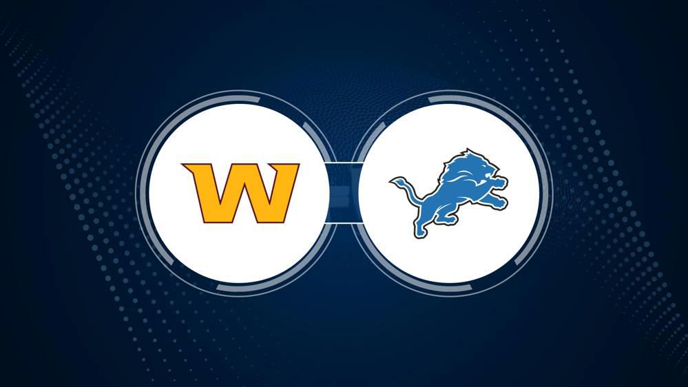 Commanders vs. Lions Same Game Parlay Picks – NFL Divisional Round