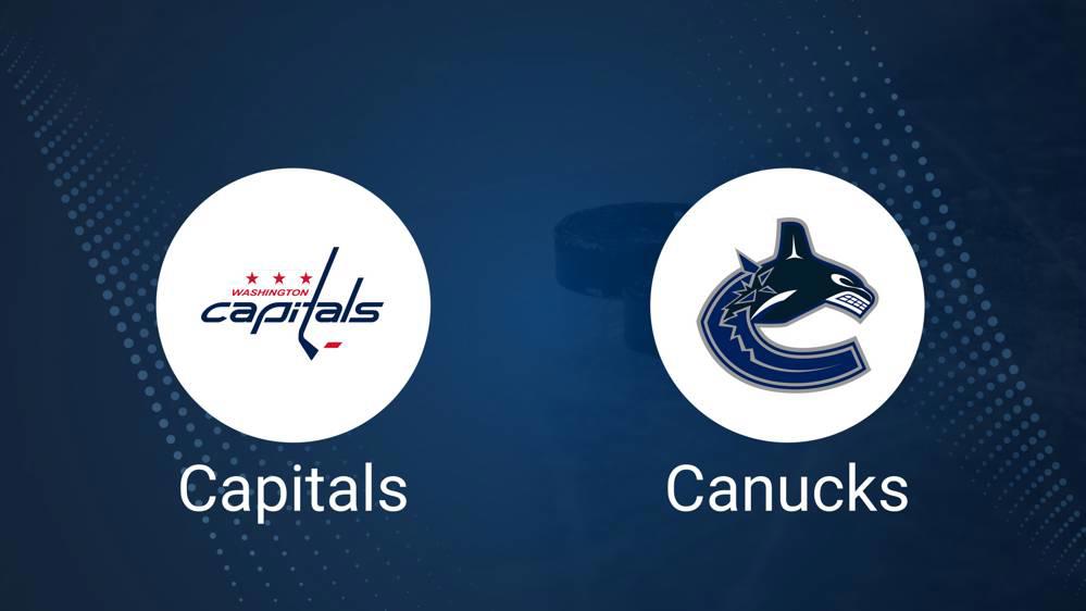 How to Pick the Capitals vs. Canucks Game with Odds, Spread, Betting Line and Stats – January 8