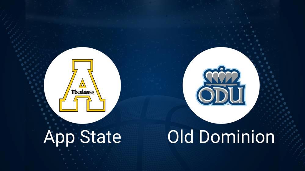 How to Watch Appalachian State vs. Old Dominion on TV or Live Stream - January 16