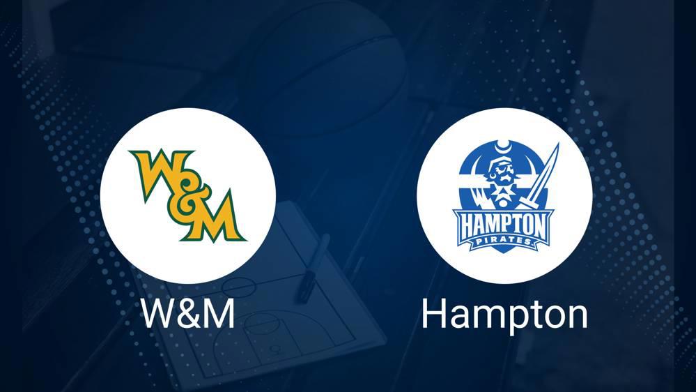 How to Watch William & Mary vs. Hampton Women's Basketball on TV or Live Stream - January 3