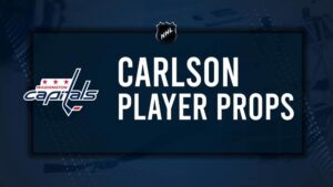 John Carlson Player Prop Bets for the Capitals vs. Senators Game - January 16