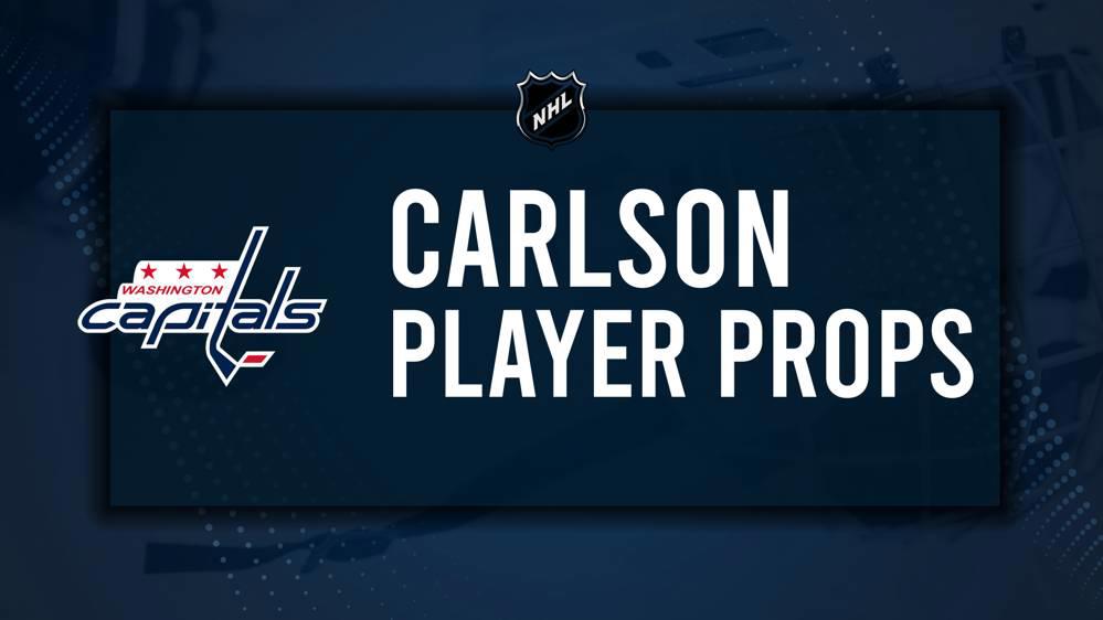 John Carlson Player Prop Bets for the Capitals vs. Senators Game - January 16