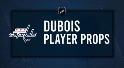 Pierre-Luc Dubois Player Prop Bets for the Capitals vs. Canucks Game - January 8