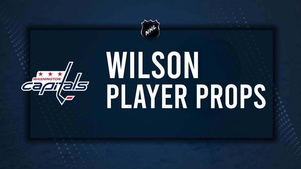 Tom Wilson Player Prop Bets for the Capitals vs. Ducks Game - January 14