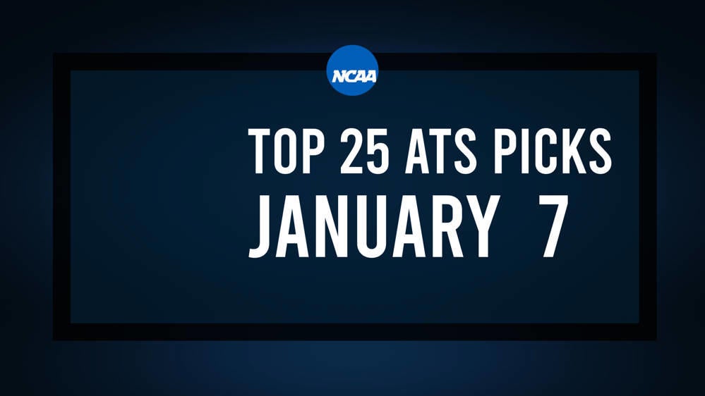 Top 25 College Hoops Picks Against the Spread - Tuesday, January 7