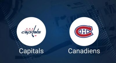 Where to Watch Washington Capitals vs. Montreal Canadiens on TV or Streaming Live - January 10