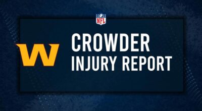 Will Jamison Crowder Play in the NFC Championship Game? NFL Injury Status, News & Updates